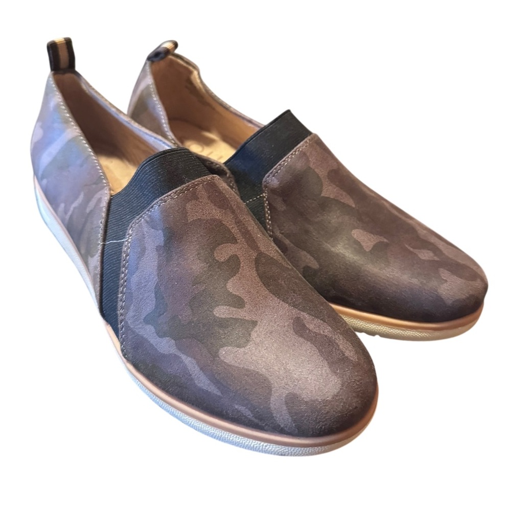 Naturalizer Soul Idea Camo Slip On Sneaker SZ 8.5